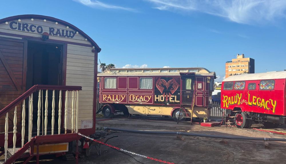 Las caravanas y furgonetas históricas del Circo Raluy Legacy. / HUGO MORENO Las caravanas y furgonetas históricas del Circo Raluy Legacy. / HUGO MORENO