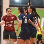 Jugadoras del Nou Túria FSF celebran un gol durante un partido. / Nou Túria FSF Jugadoras del Nou Túria FSF celebran un gol durante un partido. / Nou Túria FSF