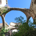 Restes de l'antiga església del convent dels Agustins de Morella.