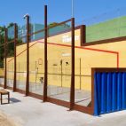 Manuel inaugura un nou Espai Trinquet per acostar la pràctica de la pilota a tots els públics.