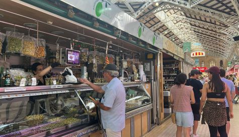 El interior del Mercado Central de Valencia.