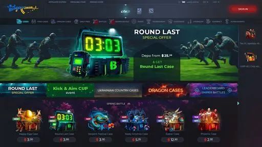 Plataforma online de apertura de cajas y obtención de skins para Counter-Strike 2. Plataforma online de apertura de cajas y obtención de skins para Counter-Strike 2.