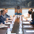 Sesión de la Junta de Gobierno de la Diputación de Castellón.