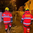 Intervención esta madrugada en Castellón del Consorcio Provincial de Bomberos.