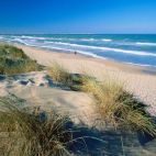 Una de las playas de Guardamar del Segura.