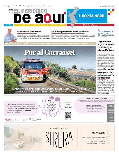 HORTA NORD SEPTIEMBRE portada