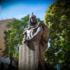 Estàtua de Jaume I a l'avinguda al Vedat de Torrent.