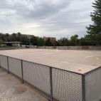Pista de patinaje ubicada en el Parc Central de Paterna. Pista de patinaje ubicada en el Parc Central de Paterna.