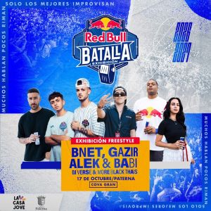 Cartel de la Red Bull Batalla de Paterna. Cartel de la Red Bull Batalla de Paterna.