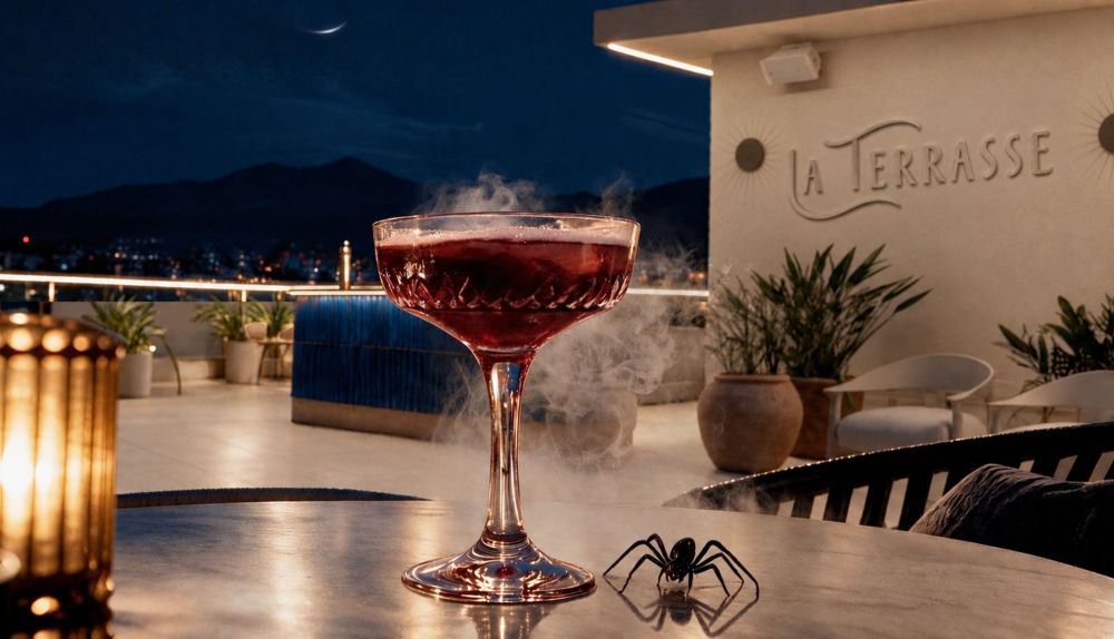 La Terrasse, el rooftop de Hotel Port Benidorm, acoge una noche de Halloween con cena cóctel, sesión DJ y show en vivo. / Port Hotels La Terrasse, el rooftop de Hotel Port Benidorm, acoge una noche de Halloween con cena cóctel, sesión DJ y show en vivo. / Port Hotels