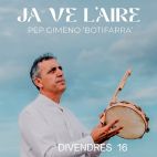 Cartell de l'actuació de Pep Gimeno 'Botifarra' a Sagunt.