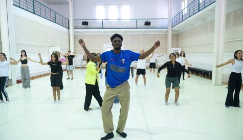 Elton Luis durante una clase de baile en una imagen de archivo. / IVC