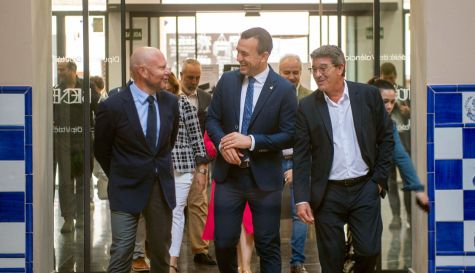 Encuentro de los tres últimos presidentes de la Diputación de Valencia con motivo del décimo aniversario de Divaldirectia.