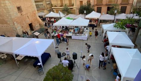La Fira d'Octubre de Benavites en una edición anterior.