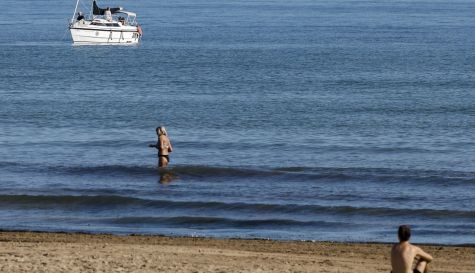 Vista general de la playa de la Malvarrosa, en Valencia, con un clima claro. EFE/Ana Escobar Vista general de la playa de la Malvarrosa, en Valencia, con un clima claro. EFE/Ana Escobar