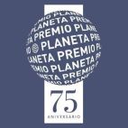 Cartel del 75 aniversario del Premio Planeta, cuya gala se celebra este jueves en Barcelona.