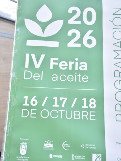Inauguración de la IV Feria del Aceite de Enguera