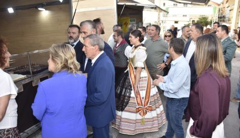 Inauguración de la IV Feria del Aceite de Enguera