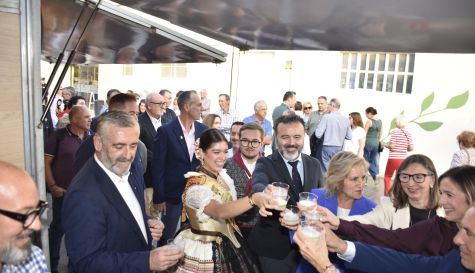 Inauguración de la IV Feria del Aceite de Enguera