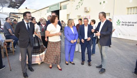 Inauguración de la IV Feria del Aceite de Enguera