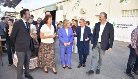 Inauguración de la IV Feria del Aceite de Enguera
