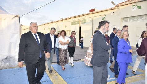 El diputado de Turismo y Deportes, Pedro Cuesta, ha estado presente durante la inauguración