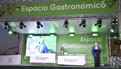 Inauguración de la IV Feria del Aceite de Enguera