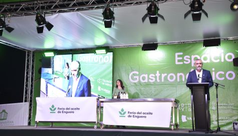 Inauguración de la IV Feria del Aceite de Enguera