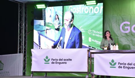 Inauguración de la IV Feria del Aceite de Enguera
