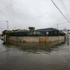 Inundaciones en la zona residencial próxima a la playa de Rafalcaid, en la localidad de Gandia. / EFE-Natxo Francés Inundaciones en la zona residencial próxima a la playa de Rafalcaid, en la localidad de Gandia. / EFE-Natxo Francés