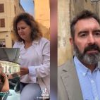 Imatge dels vídeos publicats a les xarxes socials pels representants de Xàtiva Unida i Vox sobre el tancament del carrer Montcada./ Xarxes socials dels representants
