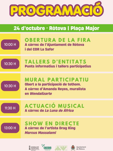 Programació de la Fira.