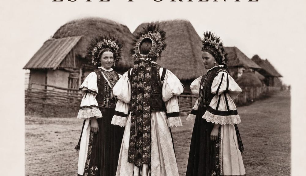 Portada del álbum Canciones y Danzas del Este y Oriente, una obra de música de cámara inspirada en las tradiciones musicales de Europa del Este y Oriente.