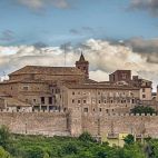 Vista de Segorbe y su muralla, uno de los escenarios del tercer capítulo de la serie documental ‘Buscant Jaume I’.