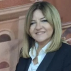 Patricia Guillem Abellán, nueva camarera del Santísimo Cristo de la Fe del barrio de Sagunt de Valencia.
