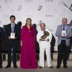 Los galardonados del Día de la Provincia 2026 posan junto a la presidenta de la Diputación, Marta Barrachina, ante la iglesia de Figueroles. Los galardonados del Día de la Provincia 2026 posan junto a la presidenta de la Diputación, Marta Barrachina, ante la iglesia de Figueroles.