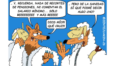 Que viene el lobo. / Vicent J. García Nebot