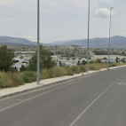 Vista de la CV-811 en Castalla, Alicante.