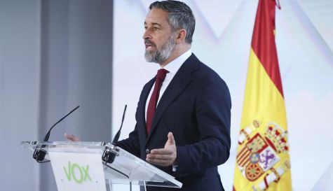 El líder de Vox, Santiago Abascal, en una imagen de archivo. EFE/ Kiko Huesca El líder de Vox, Santiago Abascal, en una imagen de archivo. EFE/ Kiko Huesca