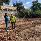 El Alcalde de Paterna, Juan Antonio Sagredo, visitando las obras de la Ronda Sur. El Alcalde de Paterna, Juan Antonio Sagredo, visitando las obras de la Ronda Sur.
