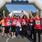 Participantes en una edición anterior de la carrera solidaria ‘Valencia contra el Cáncer’. / Asociación Española Contra el Cáncer en Valencia 