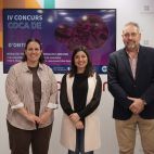 Presentació del IV Concurs de Coca de Fira d’Ontinyent, amb representants de l’Ajuntament, Comerç IN i AHVAL.