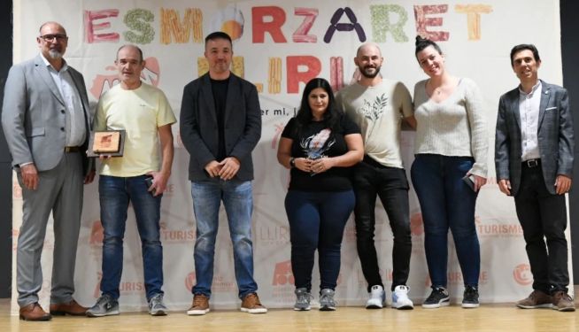 Entrega de premios del "Esporzaret llirià".