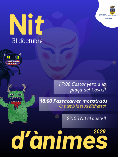 Cartell de la Nit d'Ànimes d'Albalat dels Sorells. Cartell de la Nit d'Ànimes d'Albalat dels Sorells.