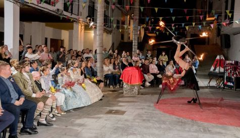 Semana cultural en la Falla de La Palmera de Sagunt.