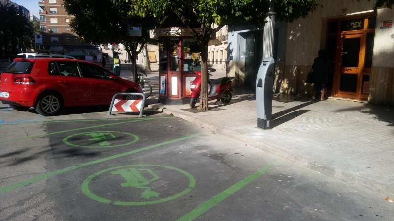 Punt de recàrrega per a vehicles elèctrics