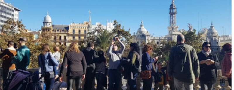 Balcó de l´Ajuntament de València
