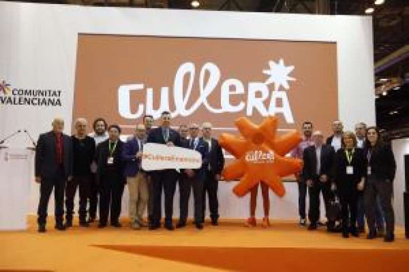 Jordi Mayor, alcalde de Cullera durant la presentació del curtmetratge aquest dijous.