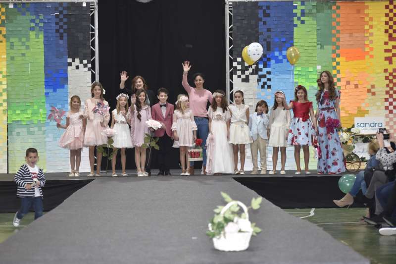 Momento del desfile