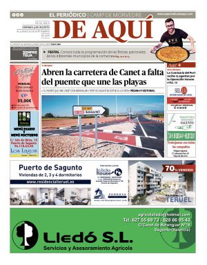 Camp de Morvedre edición del 09 08 2019